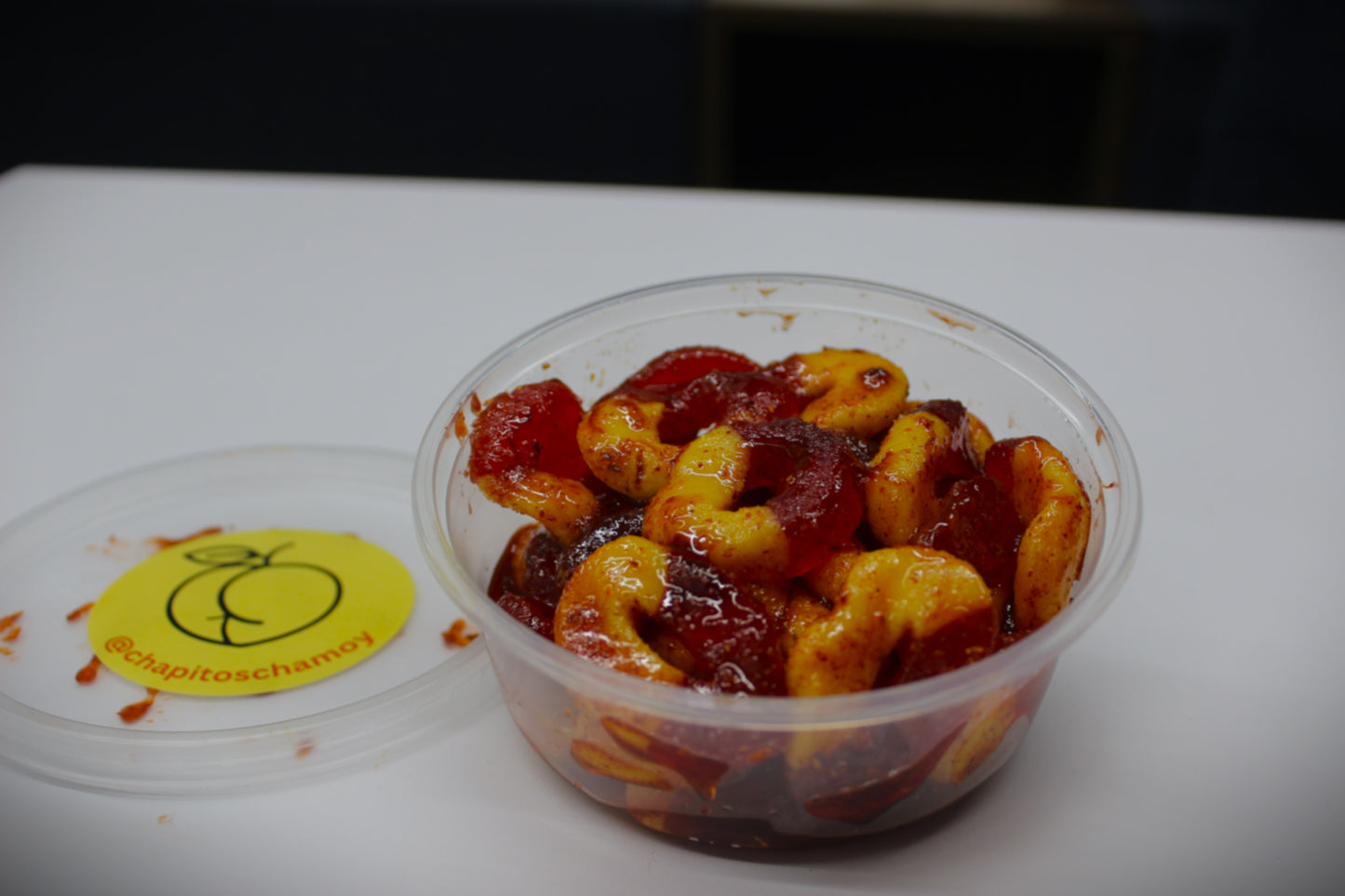 Chapitos Chamoy – Peach Rings 10oz